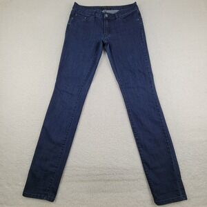 prAna Jeans Womens 8 Skinny Stretch Denim Kara Mid Rise Organic W4KARA115‎